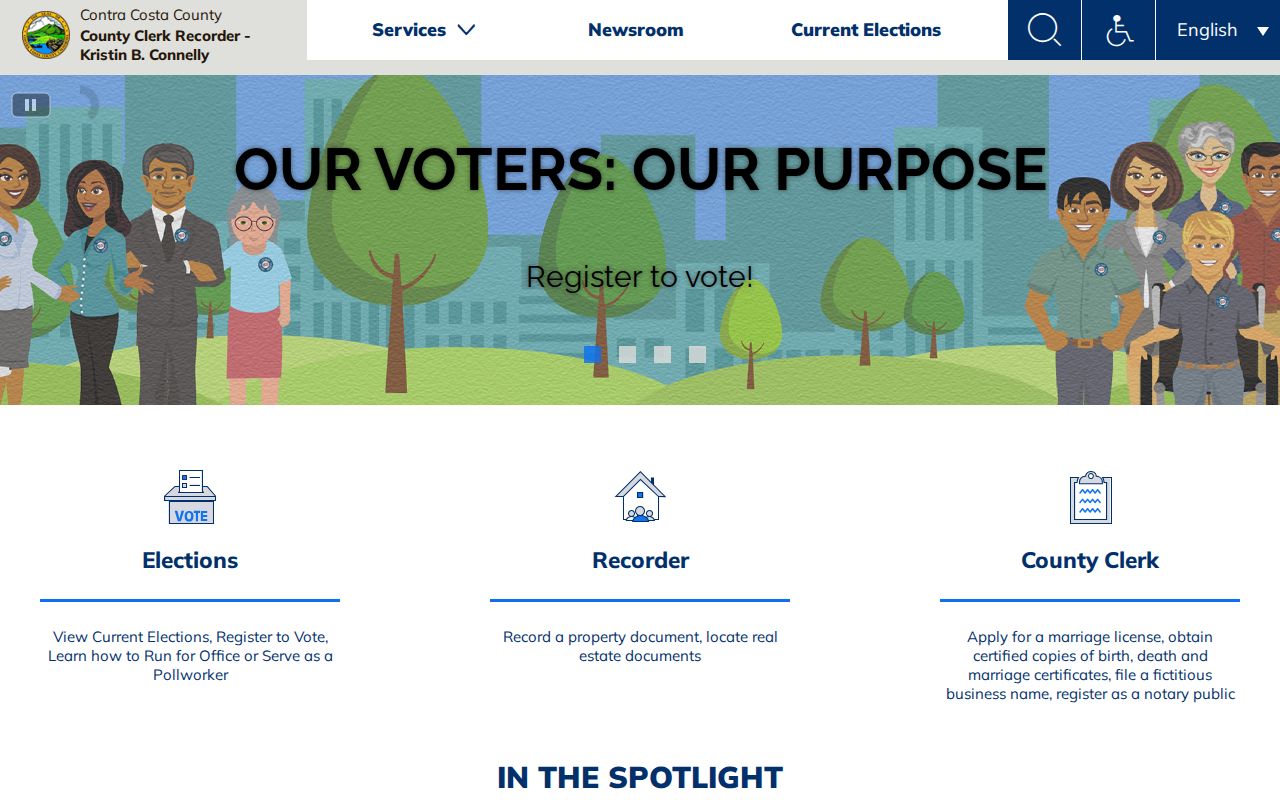 Walnut Creek residents directory Contra Costa Clerk-Recorder and Elections records